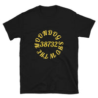 Black Short-Sleeve Unisex T-Shirt (Yellow Design)