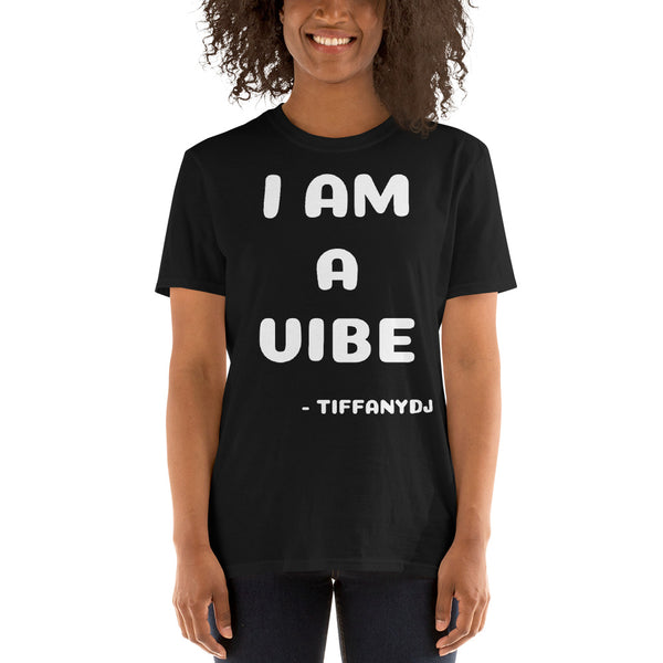 TiffanyDJ White Vibe Short-Sleeve Unisex T-Shirt