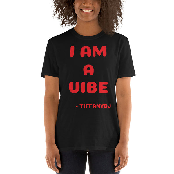 TIffanyDJ Red Vibe Short-Sleeve Unisex T-Shirt