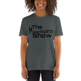 Dark Heather Short-Sleeve Unisex T-Shirt (Black New 2 Design)