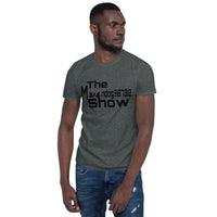 Dark Heather Short-Sleeve Unisex T-Shirt (Black New 2 Design)