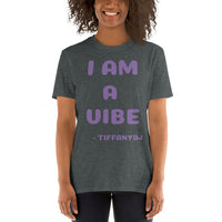 TiffanyDJ Purple Vibe Short-Sleeve Unisex T-Shirt