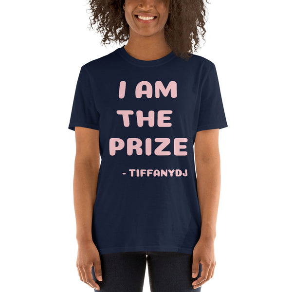 TiffanyDJ Pink Prize Short-Sleeve Unisex T-Shirt
