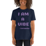 TiffanyDJ Purple Vibe Short-Sleeve Unisex T-Shirt