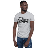 Light Heather Short-Sleeve Unisex T-Shirt (Black New 2 Design)