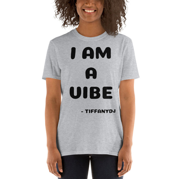 TiffanyDJ Black Vibe Short-Sleeve Unisex T-Shirt
