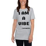 TiffanyDJ Black Vibe Short-Sleeve Unisex T-Shirt