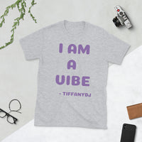 TiffanyDJ Purple Vibe Short-Sleeve Unisex T-Shirt