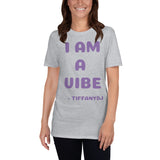 TiffanyDJ Purple Vibe Short-Sleeve Unisex T-Shirt