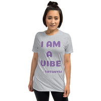 TiffanyDJ Purple Vibe Short-Sleeve Unisex T-Shirt