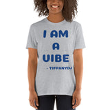 TiffanyDJ Blue Vibe Short-Sleeve Unisex T-Shirt