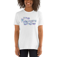 White Short-Sleeve Unisex T-Shirt (Purple 2 howls)