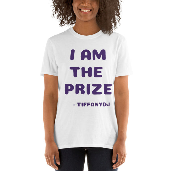 TiffanyDJ Purple Prize Short-Sleeve Unisex T-Shirt
