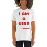 TIffanyDJ Red Vibe Short-Sleeve Unisex T-Shirt