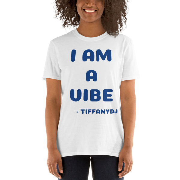 TiffanyDJ Blue Vibe Short-Sleeve Unisex T-Shirt