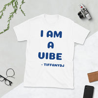 TiffanyDJ Blue Vibe Short-Sleeve Unisex T-Shirt