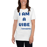 TiffanyDJ Blue Vibe Short-Sleeve Unisex T-Shirt