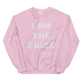 TiffanyDJ (White-ish Design) I am the Prize Unisex SweatShirt