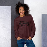 Maroon Unisex Sweatshirt (Black 2 howls Design)