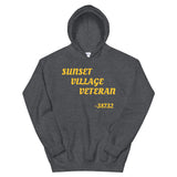 Sunset Village Veteran Yellow Design Unisex Hoodie