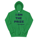 TiffanyDJ (Navy Design) I am the Prize Unisex Hoodie