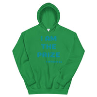 TiffanyDJ (Blue-ish Design) I am the Prize Unisex Hoodie