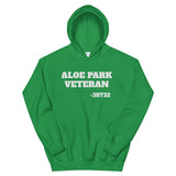 Aloe Park Veteran White Design Unisex Hoodie