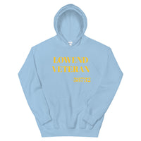 LowEnd Veteran Yellow Design Unisex Hoodie