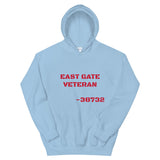 East Gate Veteran Red Design Unisex Hoodie