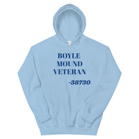 Boyle Mound Veteran Blue Design Unisex Hoodie