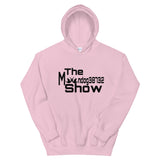 Pink Unisex Hoodie (Black 2 Howls Design)