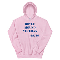 Boyle Mound Veteran Blue Design Unisex Hoodie