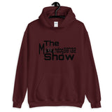 Maroon Unisex Hoodie (Black 2 Howl design)