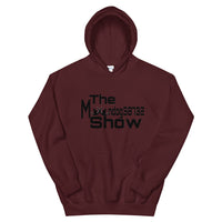 Maroon Unisex Hoodie (Black 2 Howl design)