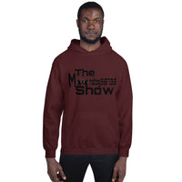 Maroon Unisex Hoodie (Black 2 Howl design)