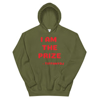 TiffanyDJ (Red Design) I am the Prize Unisex Hoodie