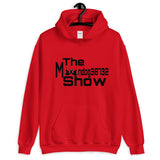 Red Unisex Hoodie (Black 2 Howls Design)