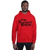 Red Unisex Hoodie (Black 2 Howls Design)