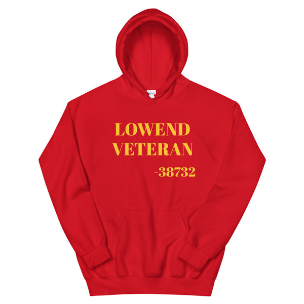 LowEnd Veteran Yellow Design Unisex Hoodie