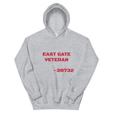 East Gate Veteran Red Design Unisex Hoodie