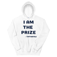 TiffanyDJ (Navy Design) I am the Prize Unisex Hoodie