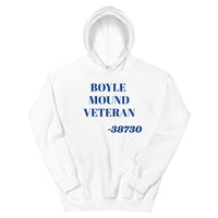 Boyle Mound Veteran Blue Design Unisex Hoodie