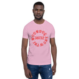 Bright Berry Short-Sleeve Unisex T-Shirt (Red Design)