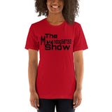 Red Short-Sleeve Unisex T-Shirt (Black New 2 Design)