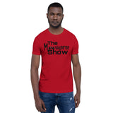 Red Short-Sleeve Unisex T-Shirt (Black New 2 Design)