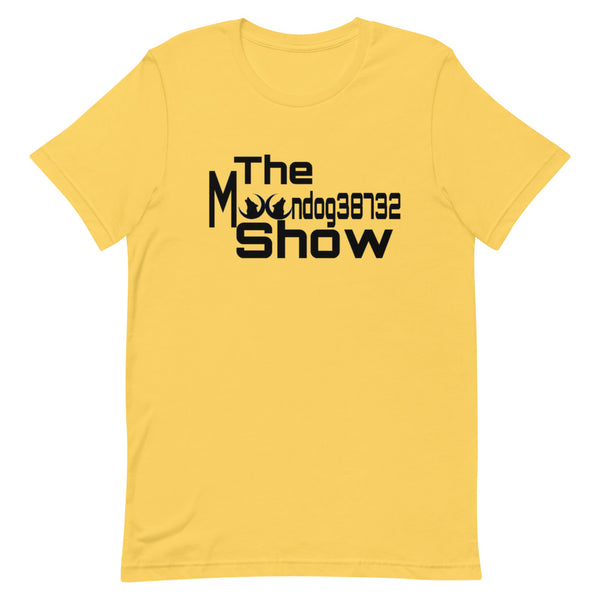 Yellow Short-Sleeve Unisex T-Shirt (Black New 2 Design)