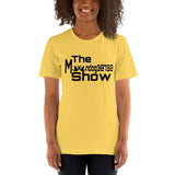 Yellow Short-Sleeve Unisex T-Shirt (Black New 2 Design)