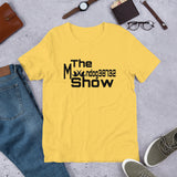 Yellow Short-Sleeve Unisex T-Shirt (Black New 2 Design)