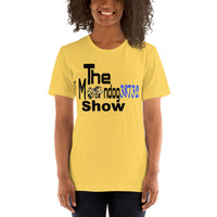 Yellow Short-Sleeve Unisex T-Shirt (Black Design 2 Howls)