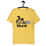 Yellow Short-Sleeve Unisex T-Shirt (Black Design 2 Howls)